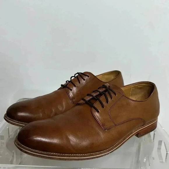 Warfield & Grand Tan Oxford Mens Shoe - Picture 3 of 11